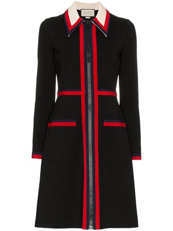 Gucci Zipped Jersey Dress | Farfetch.com