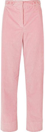 Cotton-corduroy Pants - Pink