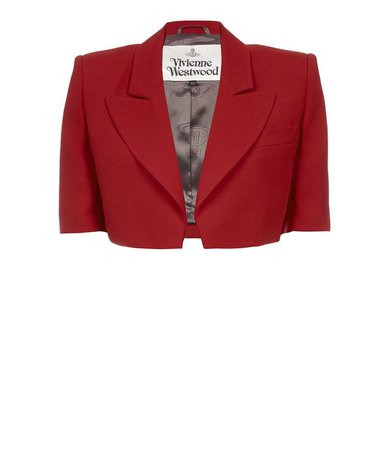 Vivienne Westwood | Crop Jacket Red