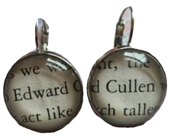Edward Cullen Page Earrings