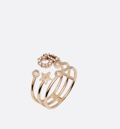 Dior golden ring