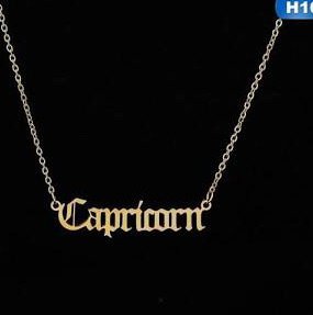 Capricorn necklace