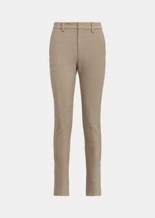 Stretch Skinny Cotton-Blend Trouser for Women | Ralph Lauren® IL