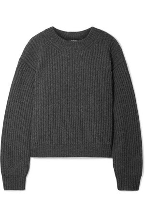 Acne Studios | Oversized ribbed wool sweater | NET-A-PORTER.COM