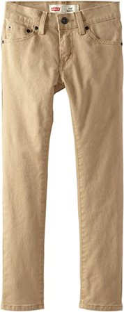 Amazon.com: Levi's Boys' Big 510 Super Skinny Fit Jeans, British Khaki, 14: Jeans: Clothing
