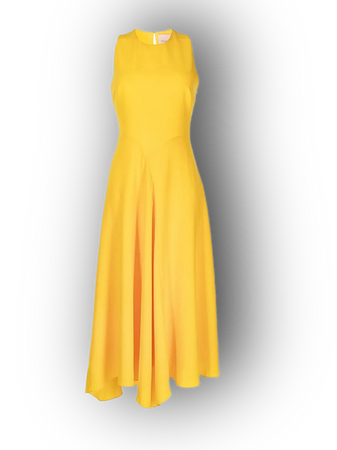 Roksanda llincic yellow dresses