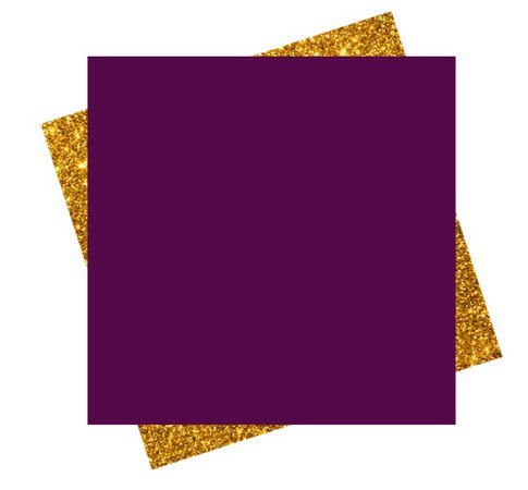 Purple and Gold Squares