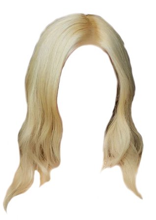 blonde hair