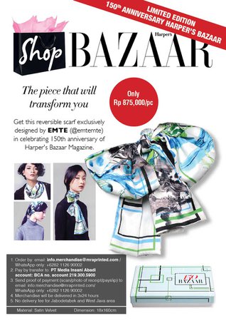 Limited Edition 150th Anniversary Harper's Bazaar - Harpersbazaar.co.id
