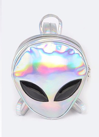 Holographic Alien Backpack – In Control Clothing