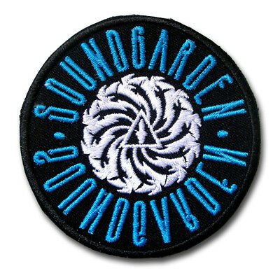 Soundgarden Patch Embroidered Heavy Metal Band Applique Emblem Rock Music Biker | eBay