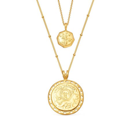 Gold Ode to Rome Necklace Set | 18ct Gold Plated | Missoma | Missoma Limited