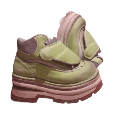 cias pngs // platform pastel sneakers