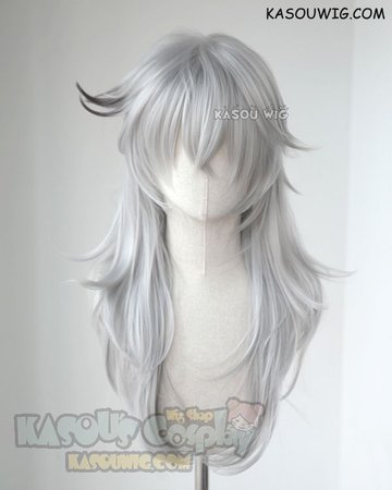 white hair / wig