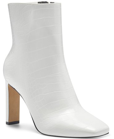 White INC International Concepts I.N.C. Women's Viana Dress Booties, Created for Macy's & Reviews - Boots - Shoes - Macy's