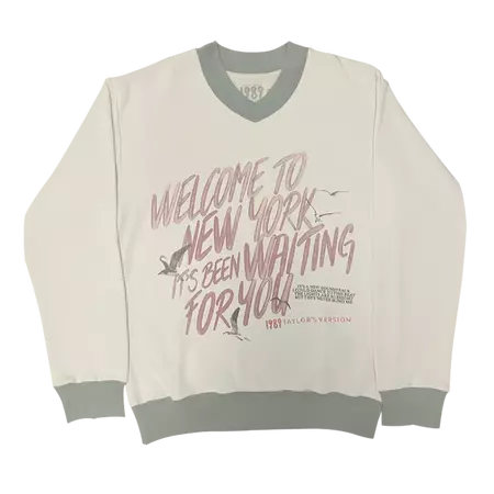 Welcome To New York V-Neck Pullover – Taylor Swift Official Store
