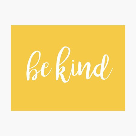be kind yellow - Google Search