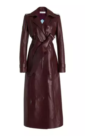 Fontana Trench Coat in Leather – Gabriela Hearst