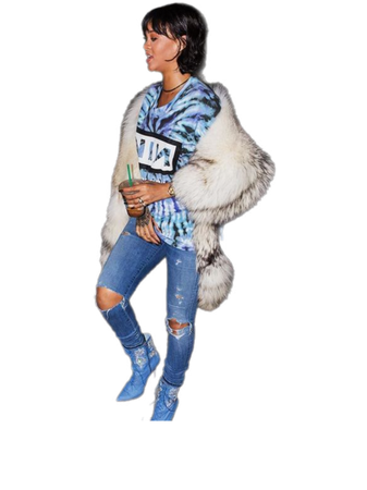 Rihanna street style clothes