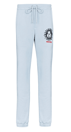 Charles Jeffrey Loverboy x Browns 50 The Scun track pants blue