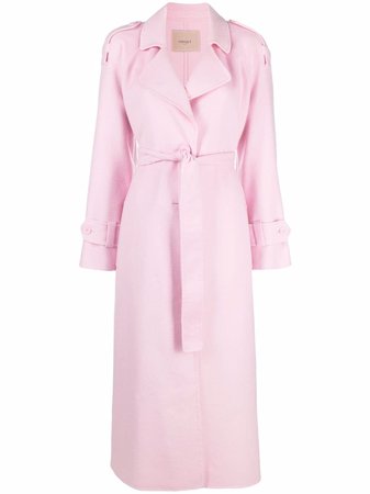 TWINSET belted mid-length trench coat