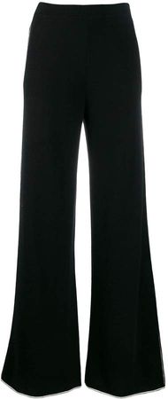 flared cashmere trousers