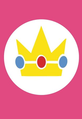 princess peach mario logo - Google Search