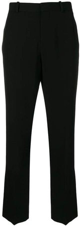 ankle length tailored trousers