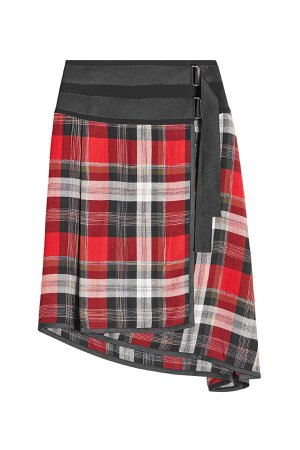 Asymmetric Skirt with Virgin Wool Gr. US 6