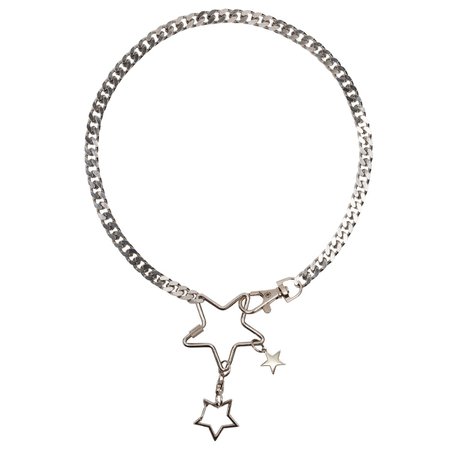 OHT NYC STAR UTILITY NECKLACE / SILVER