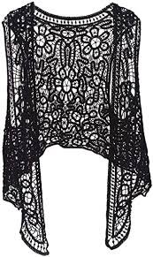black crochet cardigan - Google Search