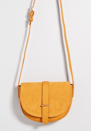 Filled With Brilliance Crossbody Bag Mustard | ModCloth