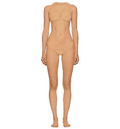 Light Tan Femme Body (use w/ credit @dei5_official)