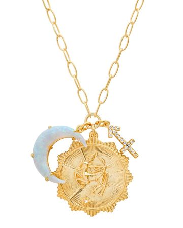 Tai New Zodiac Charm Necklace | Neiman Marcus
