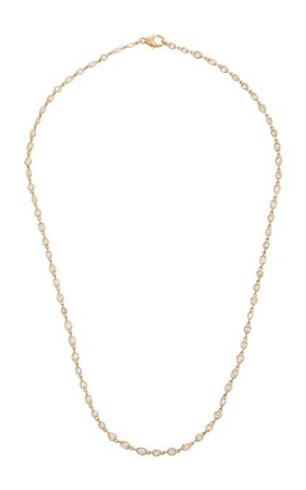 Sylva & Cie 18K Gold Diamond Necklace