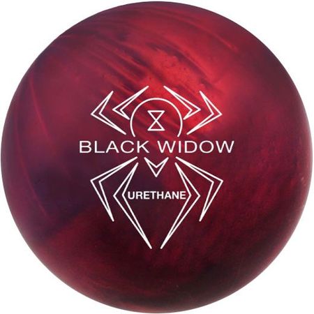 Hammer Black Widow Red Pearl Urethane Overseas Bowling Ball + FREE SHIPPING - BowlersMart.com