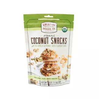 Creative Snacks - Organic Coconut Snacks - 4oz : Target