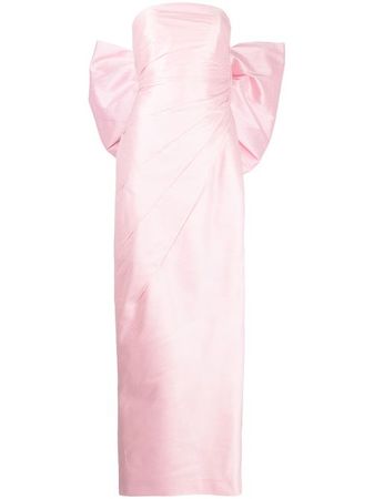 Bambah oversize bow detail gown - FARFETCH