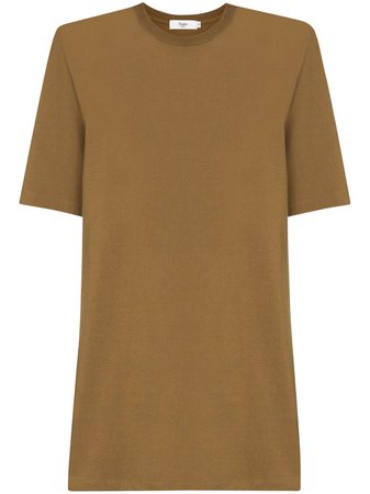 Frankie Shop Sean padded shoulder T-shirt dress - Farfetch