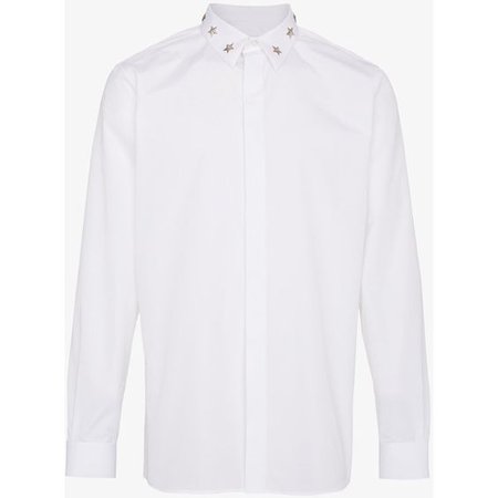 Givenchy Star Studded Collar Shirt