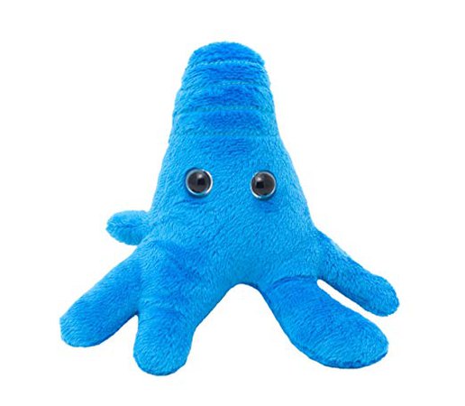 GIANTmicrobes Amoeba (Amoeba Proteus) Blue Plush Toy