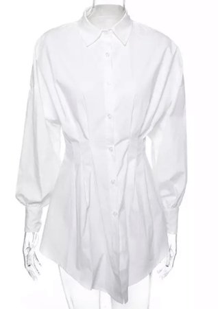 white blouse dress