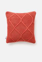 Ivy knit cushion cover - orange Sixth Floor Cushions & Throws | Superbalist.com