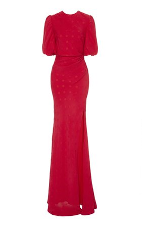 Annie-B Dotted Silk Gown by Saloni | Moda Operandi