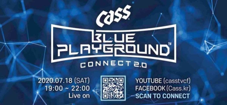 Cass Blue Playground Connect 2.0 Concert 2020