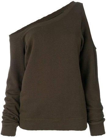asymmetric sweatshirt