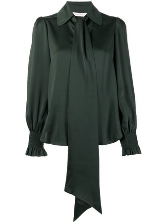 See By Chloé pussy-bow Collar Blouse - Farfetch