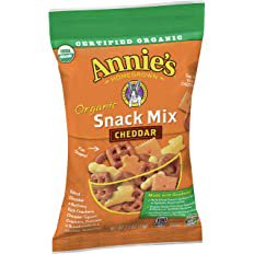 Amazon.com: Annie's Organic Cheddar Snack Mix, 2.5 oz (Pack of 12)