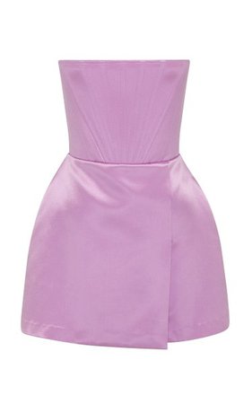 Briar Duchess Satin Corset Mini Dress By Alex Perry | Moda Operandi