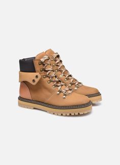 See by Chloé Eileen hiking boots - tan/camel